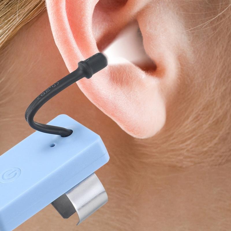 Ear Picking Tool Rechargeable Thumb Lamp Three-Level Wax Removing Light For Practical Cleaning Ear Light Pick Thumb Supplies