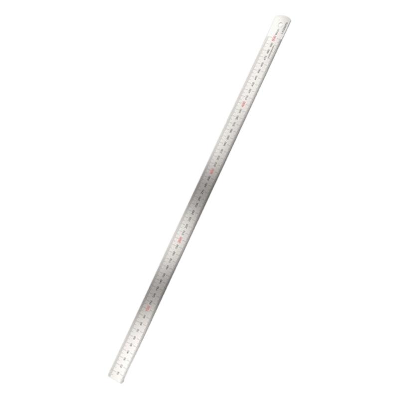 Professional 2Cr13 Steel Measuring Ruler Tool Having Two Measurement Systems For Woodworking And Design Applications