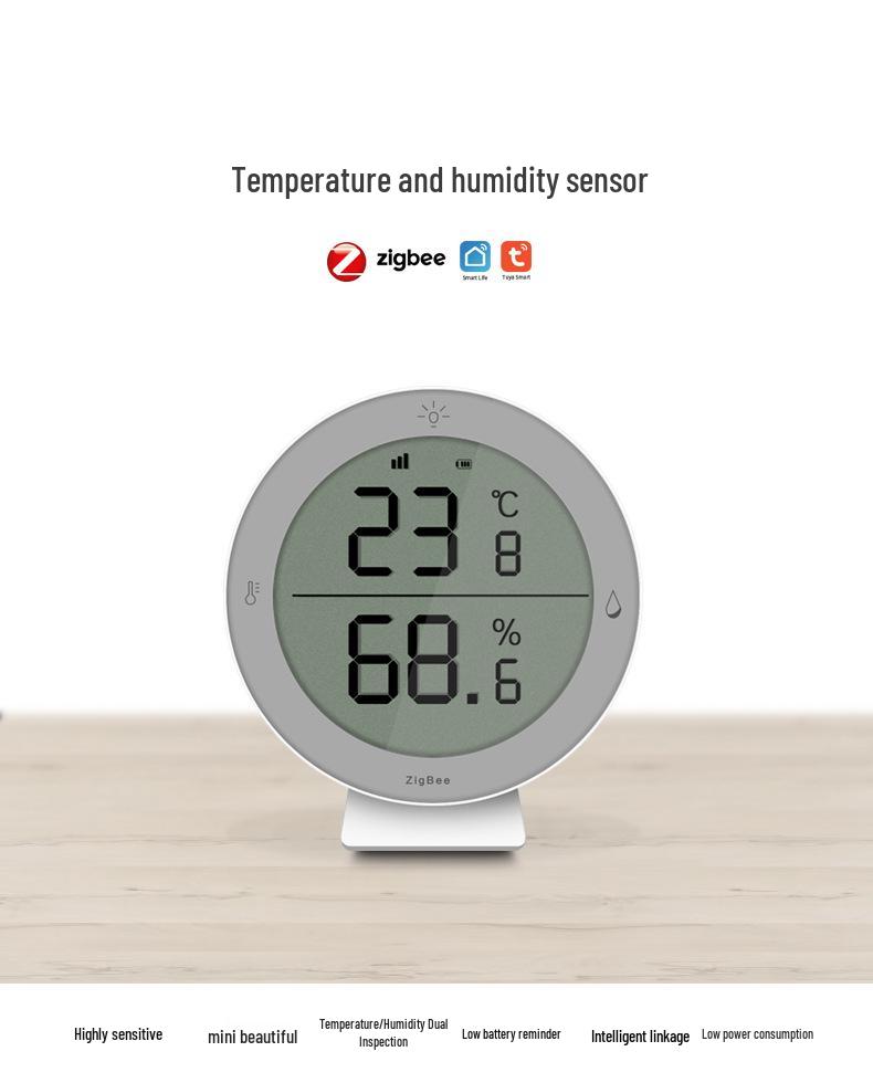 Zigbee Tuya Smart Sensor: Temperature, Humidity, Door Magnet, Infrared, Gas, Smoke, Water Leak, Human Presence Detection.