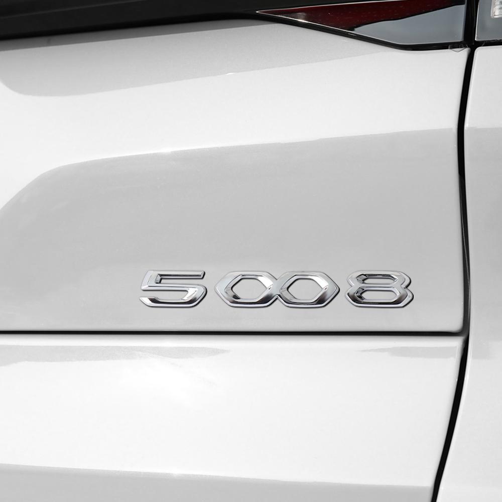1Pc 3D ABS Letters Car Side Fender Rear Trunk Emblem Badge Sticker Auto Front Hood Logo Decal Accessories