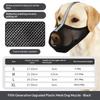 1Pcs Breathable Mesh Dog Muzzle Anti Bite Barking Soft Adjustable Pet Muzzle For Medium Large Dogs Training Walking Outdoor Use