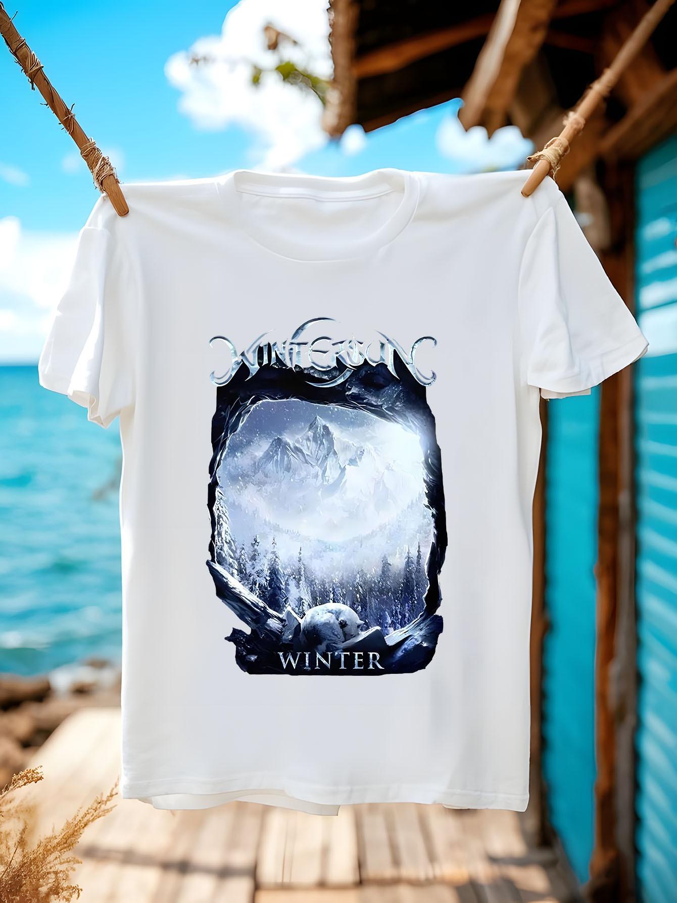 sun Band Graphic Tshirt Graphic Tee - Washed Away Print C... L