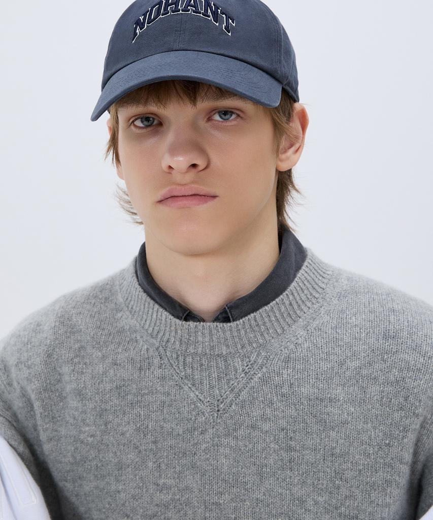 NOHANT Essential Cashmere Knit Sweater Gray
