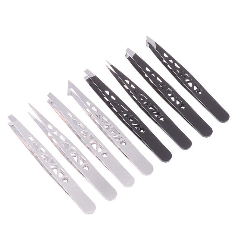 4Pcs Professional Tweezers Set - Perfect For Eyebrow Hair Removal, Splinter & Ingrown Hair Removal & For Men & Women