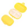 7PCS Medicine Case Portable Detachable Safe Mini 4 Compartments Medicine Organizer for Outdoor Travel