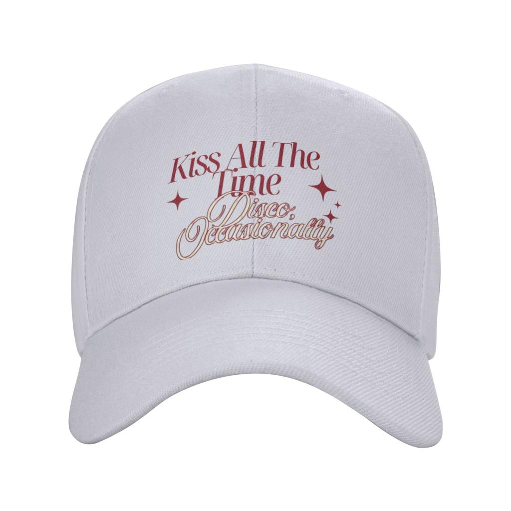 Summer Casual Baseball Cap Kiss All The Time Disco Occasionally hHarry SStyles Sports Hats For Men Women Baseball Caps