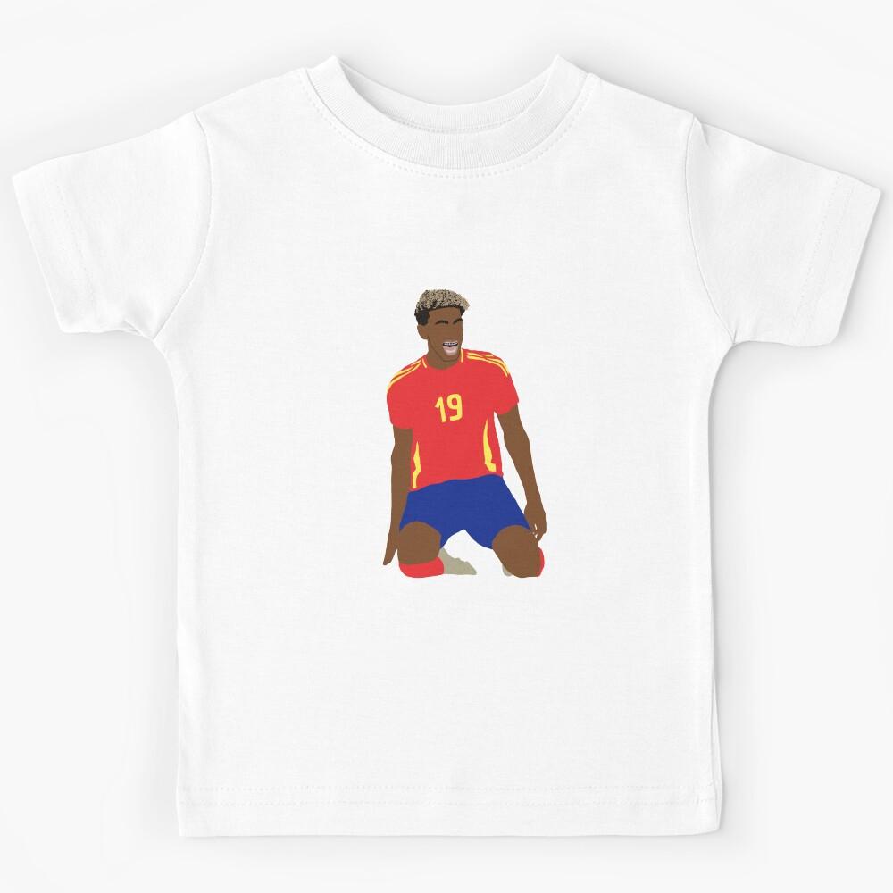 Lamine Yamal Youngest EURO Goalscorer Kids T-Shirt 130