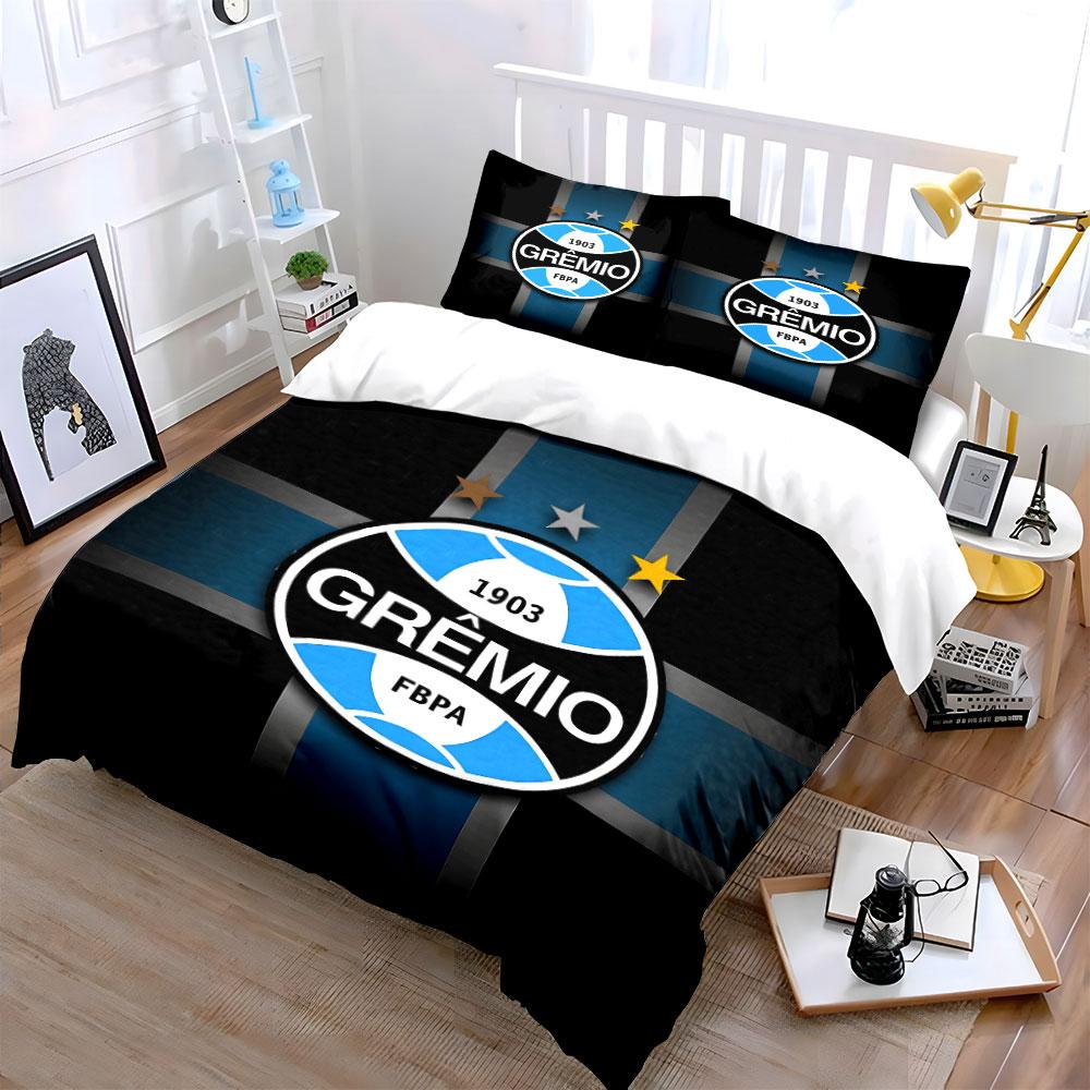 Grêmio Football Club Bedding Bedding Duvet Cover Set Duvet Cover Pillowcases (1 * Duvet Cover 2 * Pillowcases, Without Duvet Insert)