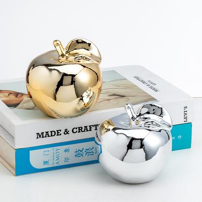 Apple Home European White Porcelain Home Decoration Creative Living Room Study Christmas Apple Foyer Decor Crafts