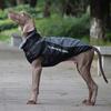 Reflective Dog Vest For Walking At Night Waterproof Dog Coat Winter Dog Clothes Jacket Pet Dog Coat With Harness