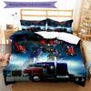 3pcs Transformers2 Design Cover Set - HD Printed Bedding with 1 Cover and 2 Pillowcases - Perfect for Home and Dorm Decor