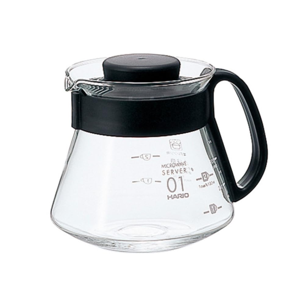 HARIO V60 Range Server 360ml XVD-36B Black