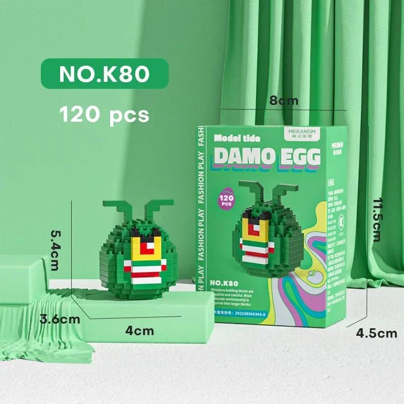 Stitch LinaBell Hello Kitty Sanrio Construction Blocks Damo Egg Cartoon Figrues Bricks Children's Assembly Playthings Model Present
