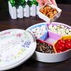 Wuhe European Style Round Plastic Candy & Snack Box with Lid