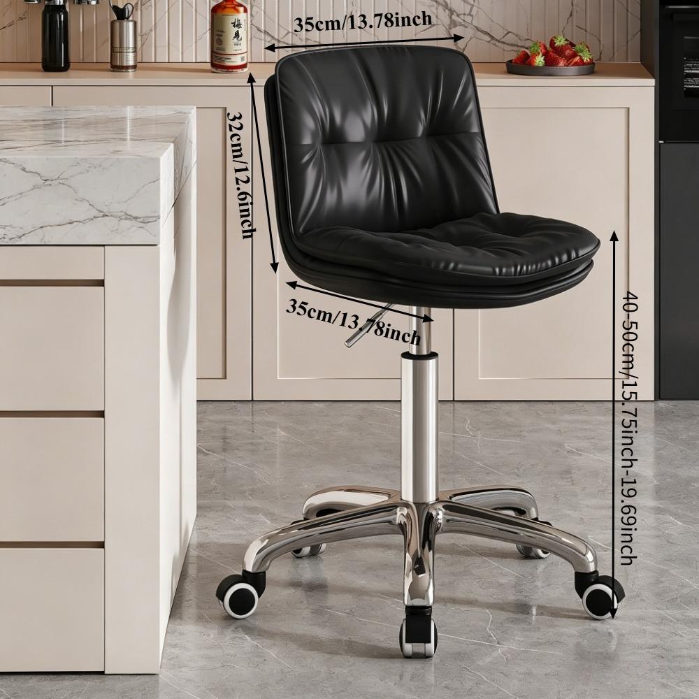 Modern Swivel Bar Chair Bar Stool Counter Stool Backrest High Stool Front Desk High Stool Ergonomic Office Chair Chaise Stool