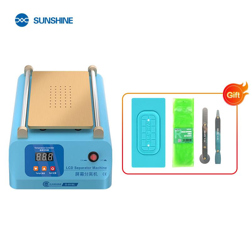 SUNSHINE SS-918L LCD Screen Separator Machine Temperature Adjusted 50 To 130 °C for Phone Touch Screen Separation Repair