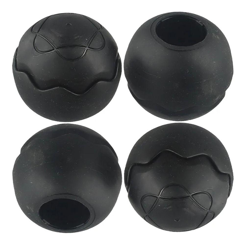 1/4 Stück Universelle Mondstuhl-Beinabdeckungen Rutschfeste Kugel-Fußabdeckungen Campingstuhl-Zubehör