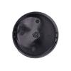 Replacement Boat Steering Wheel Hub Cap, Black Polycarbonate Center Cover for Uncovered, Missing, or Worn Hub Positions