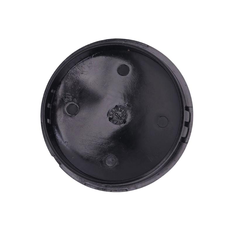 Replacement Boat Steering Wheel Hub Cap, Black Polycarbonate Center Cover for Uncovered, Missing, or Worn Hub Positions