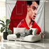 Aleksandar Pavlovic Wall tapestry, aesthetic printed fabric blanket, suitable for bedroom, living room, and home decor.