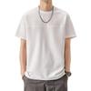 ROMON Men's Solid Color Short Sleeve Casual T-Shirt