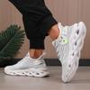 Herren Tennisschuhe Leicht Atmungsaktiv Mesh Strickdesign Dämpfung Lässige Hohlschuhe Bequeme Modische Trainingsschuhe