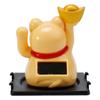 Chinese Lucky Cat Large Gold Maneki Neko Waving Hand Paw Up Wealth Prosperity Welcoming Good Luck Waving Cat Birthday Gift Decor