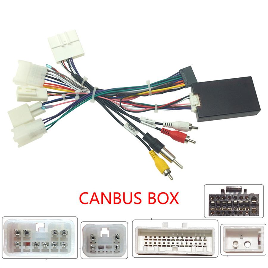 1 x 16Pin Audio Wiring Harness W/Canbus For Subaru XV/Crosstrek Forester17-19
