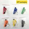 3-in-1 Safety Keychain: Window Breaker, Emergency Hammer, Whistle & Cutter