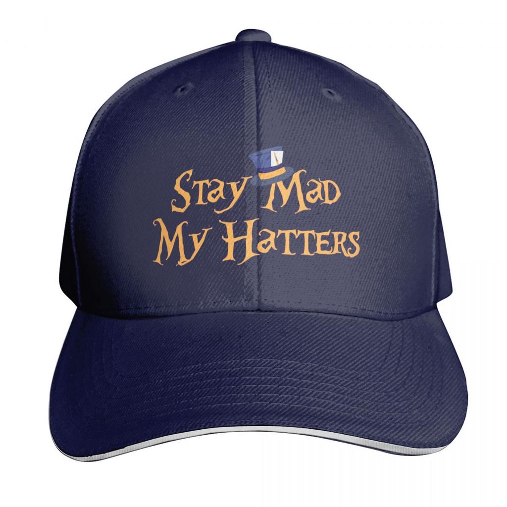 Stay mad my hatters Baseball Cap New Hat Winter hat fun hats Thermal Visor Womens Unisexs