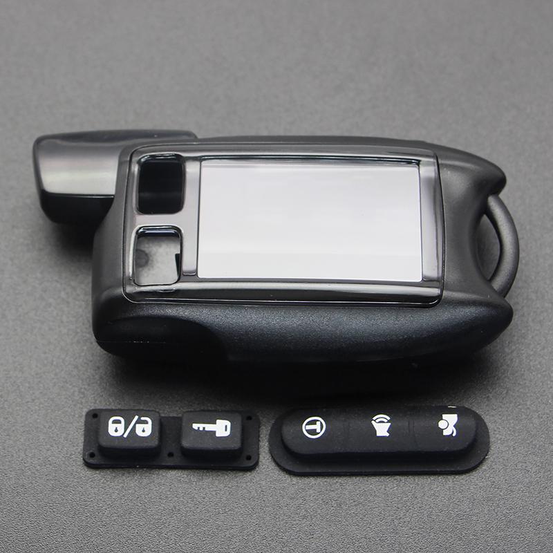 

Для Tomahawk 7,1 автомобильный брелок защитная крышка чехол для ключей брелок для TW-7.1 Plastic Car Key Case чёрный