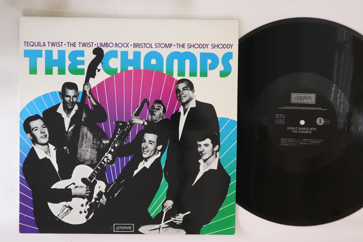 

LP Record CHAMPS - Champs LPX451 LONDON RECORDS Belgium Rock Used