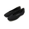 Vivian Pumps, 2cm Low Heel, Square Toe, Flat, V1372AL, Black, 230cm