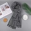 New Thousand Birds Plaid Scarf Women's Winter and Autumn Warm Thickened Korean Version Versatile Student Advanced Scarf