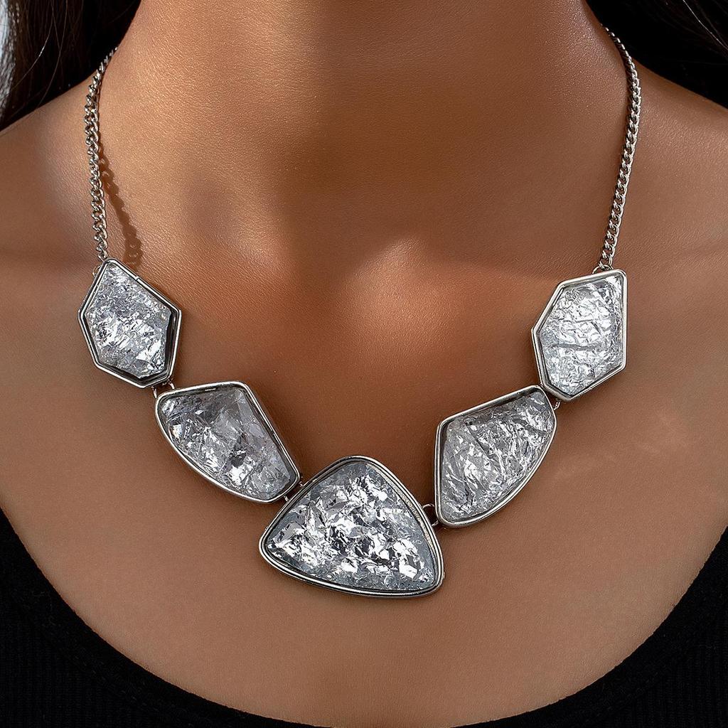 Retro Resin Necklace for Women