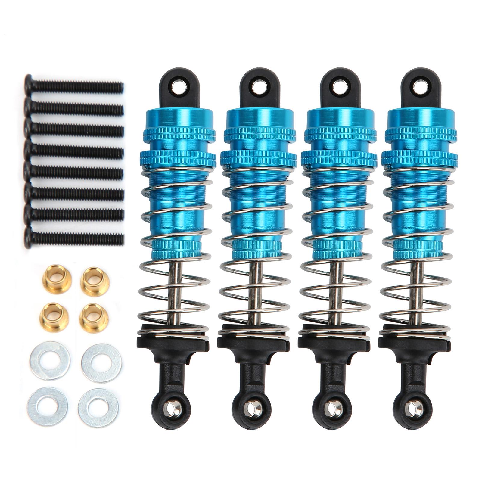 

112 RC Car Metal Shock Absorber Adjustable Spring Damper for MN G500BRABUS Upgrade PartsBlue