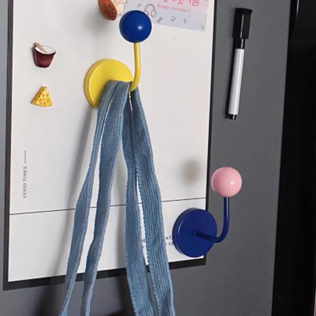 Magnetic Hook For Bathroom And Kitchen Strong Seamless Magnetic Rack For refrigerator