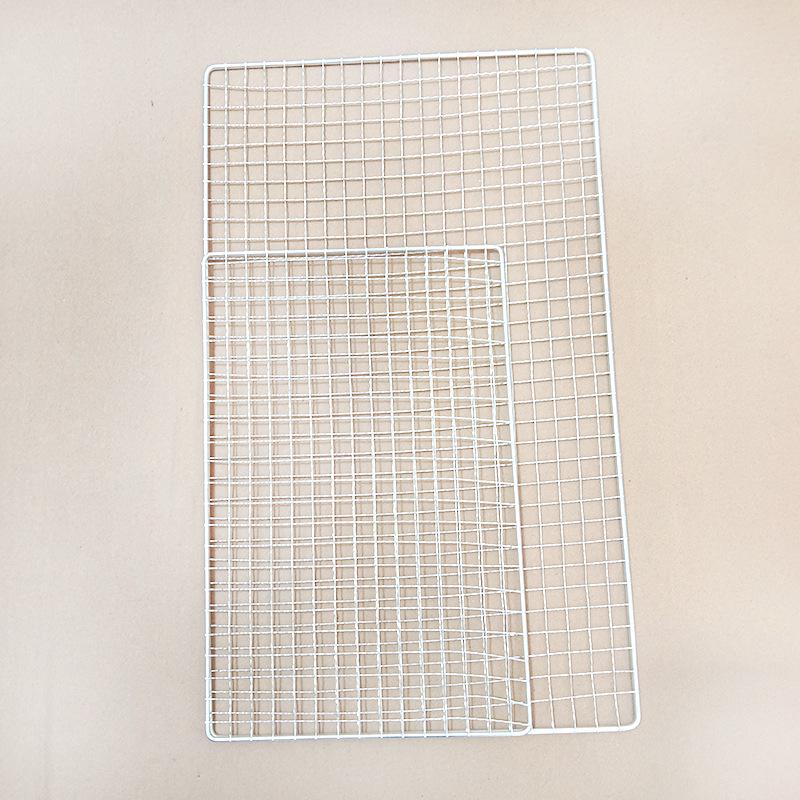 Prostokątna siatka grillowa ze stali nierdzewnej 304 z drobną kwadratową siatką