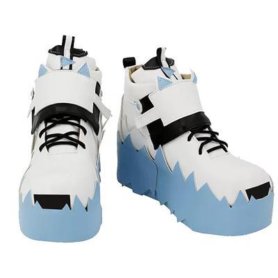 [Milky Time] Hololive Fluffy Abyssguard Mococo Abyssguard Cosplay Halloween (Fluffy, Shoes)