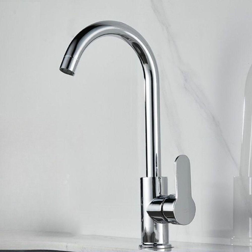Rotatable Single Cold Water Faucet Universal Kitchen Water Tap Sink Water Tap  Washbasin