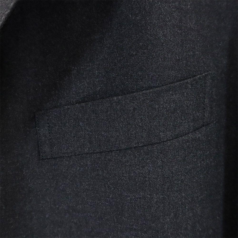 Lanvin Wool Long Sleeve Tailored Jacket S50 Gray Men's Used