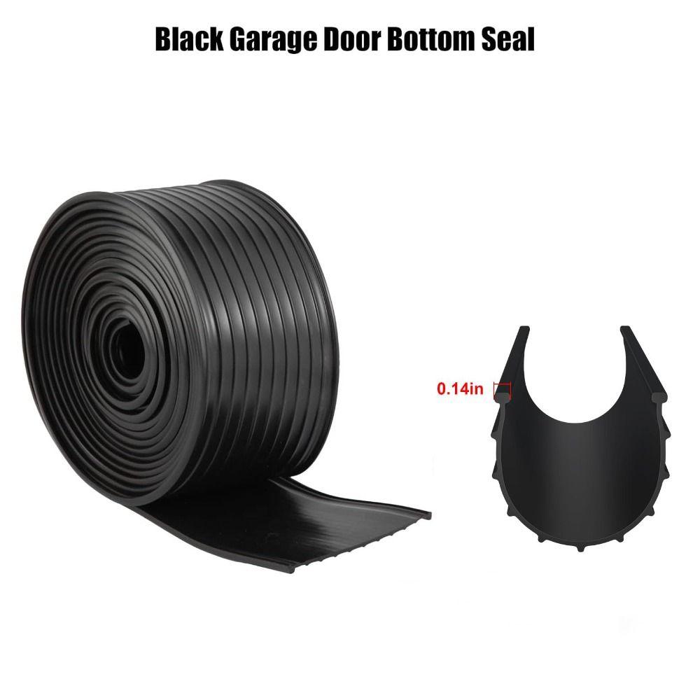 Non-deforming T Ends Sealing Strip U-Shape Replacement Seal Professional Garage Door Bottom Seal
