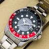CREPHA Analog Waterproof Metal Band Bentley Red (Klepha) Men's Solar-Powered Watch, BT-AM388-RDS