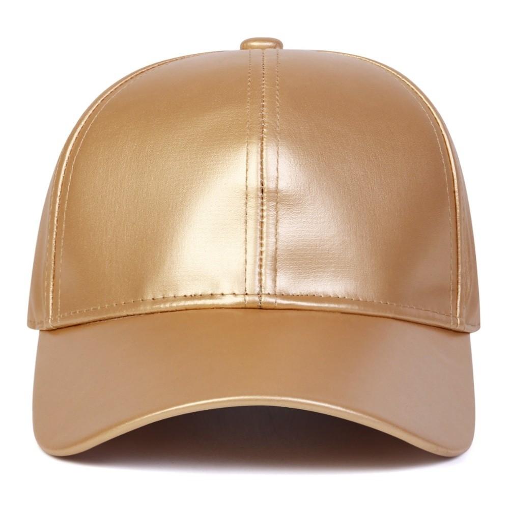 Dad Hat PU Solid Baseball Cap Fashion Hip Hop Snapback Hat Retro Warm Leather Cap  Outdoor