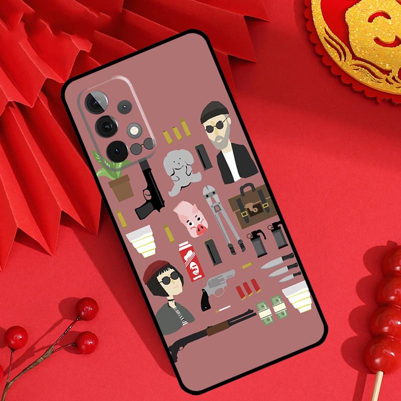 Leon Mathilda Case For Samsung Galaxy M34 M54 M32 M52 M15 M11 M12 M13 M14 M06 M16 M36 M56 M31 M53 M35 M55