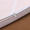 Summer Cool Rattan Pillow Mat & Pillowcase Set - Ice Silk Bamboo, Pair for Adults
