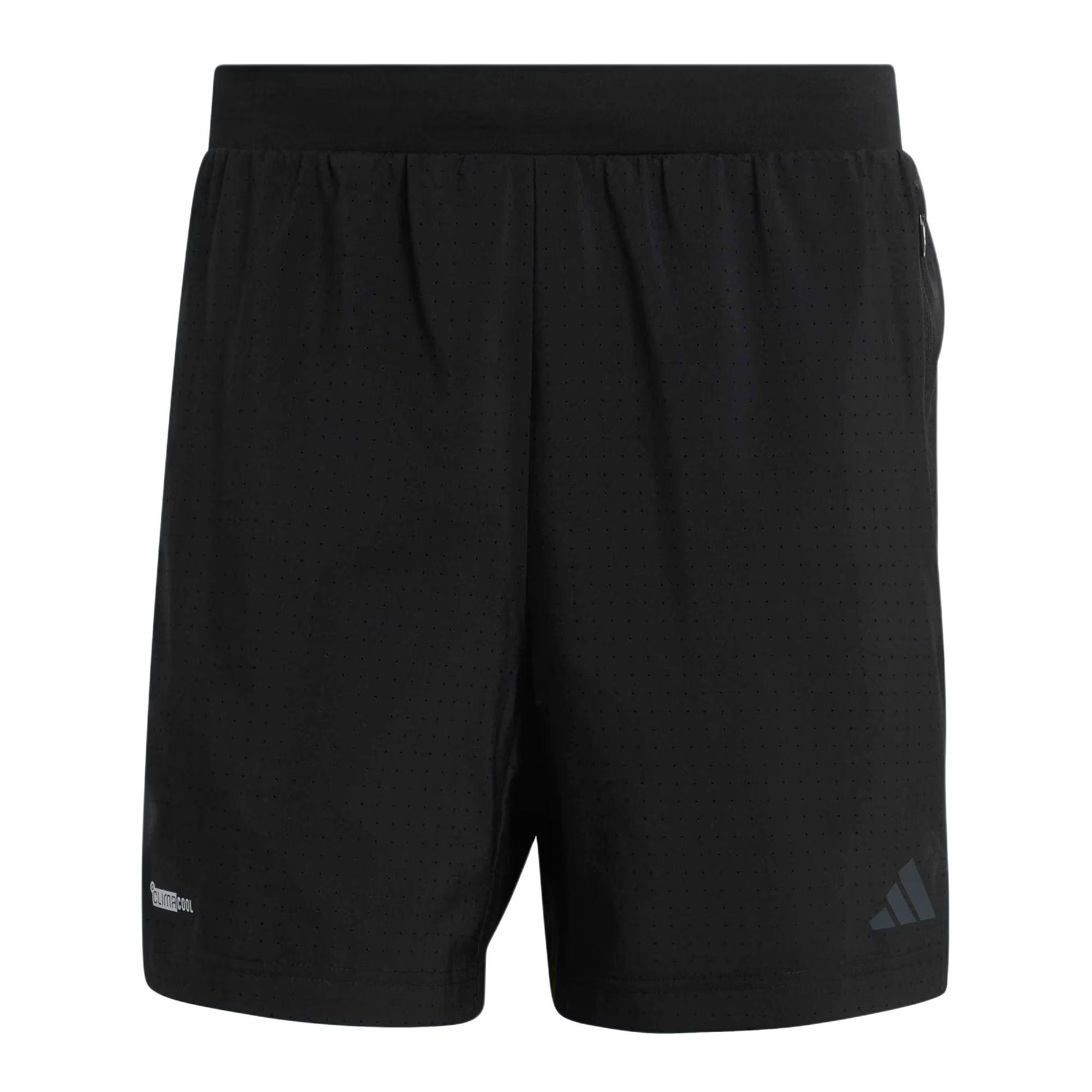 Adidas Gym Training Tech Essentials Climacool Two-In-One Quick-Dry Moisture-Wicking Breathable Striped Sports Shorts Men shorts KE9633 M
