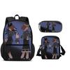 Fundamental  Backpack Pen Bag Shoulder Bag 3pcs Set Versatile  Large Capacity Boy and Girl School Birthday Best Gift