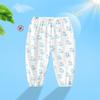 Pure cotton fabric Summer and autumn baby gauze mosquito proof pants