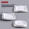 A5 Melamine Commercial Footed Cold Dish Plate